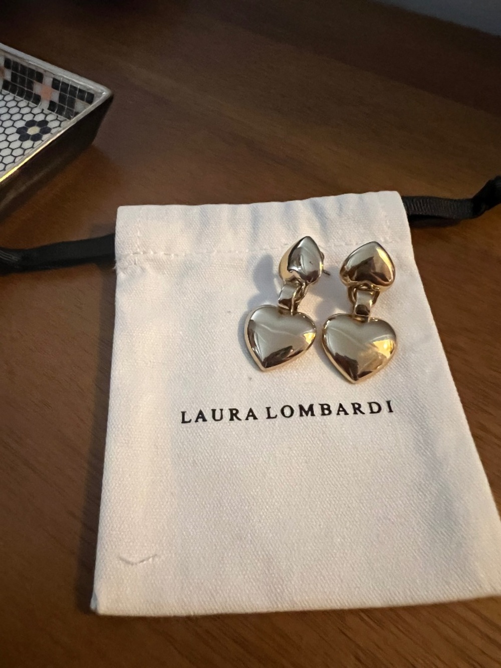 Laura Lombardi Chiara Earrings 14K Gold Plated